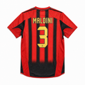 Maillot Maldini Milan Domicile 2004/05