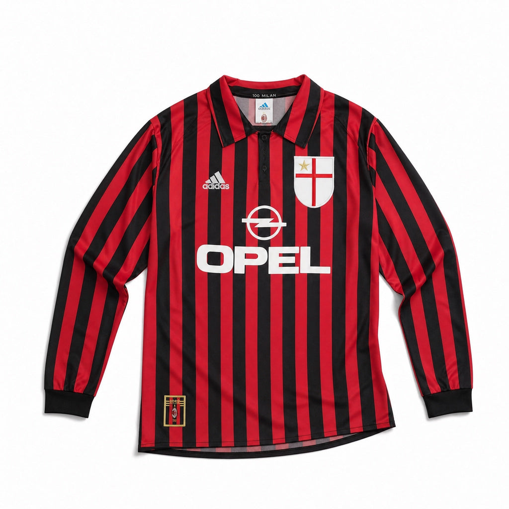 Maillot Maldini Milan Domicile Long 1999/00