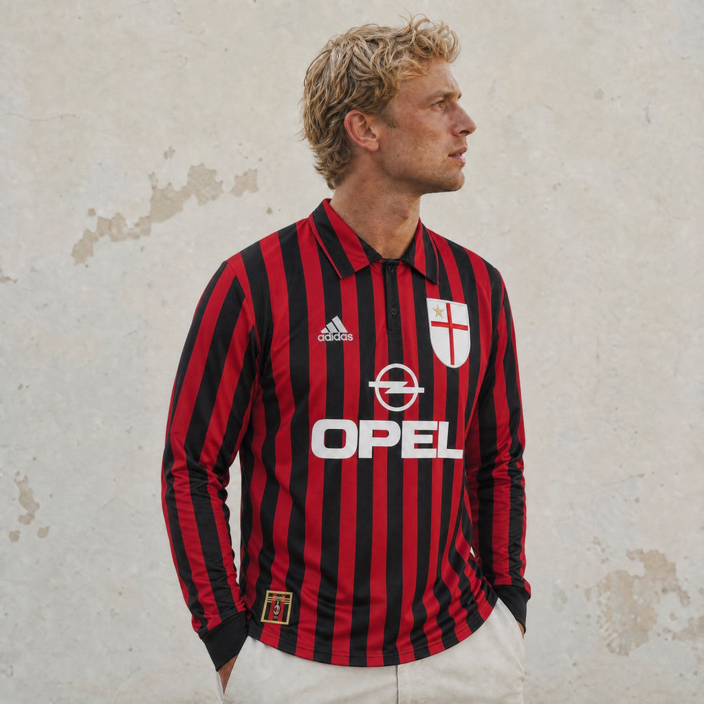 Maillot Maldini Milan Domicile Long 1999/00