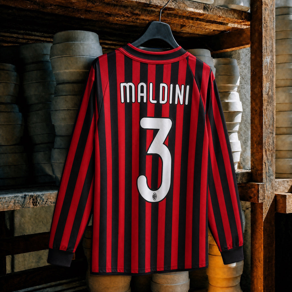 Maillot Maldini Milan Domicile Long 1999/00