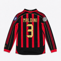Maldini Milan Home Long Jersey 2006/07
