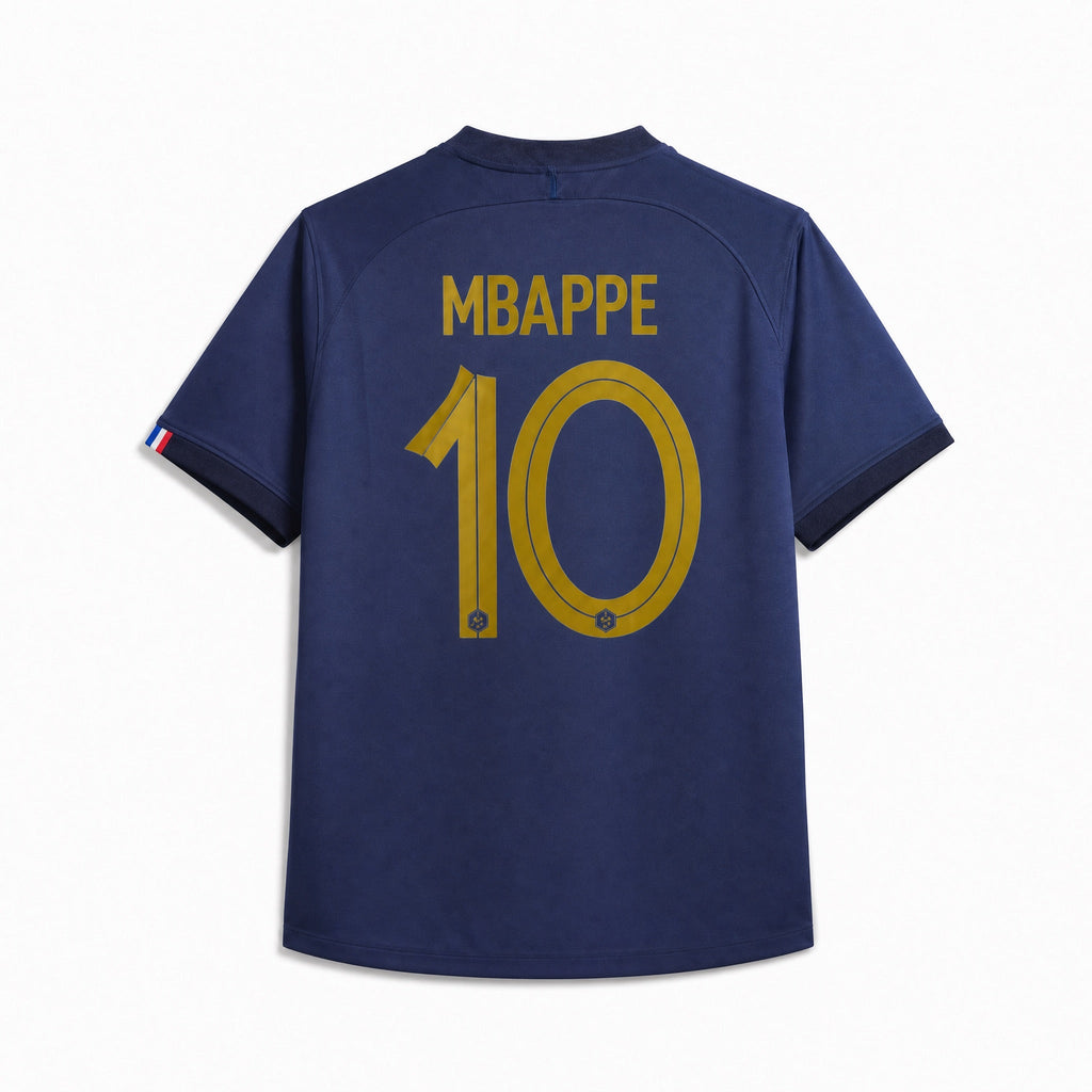 Trøje Mbappé Frankrig Hjemme 2022