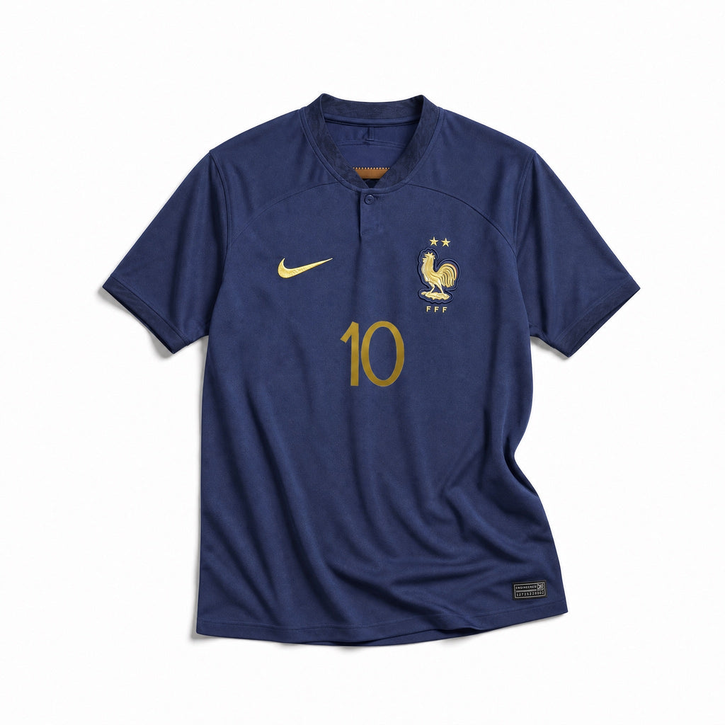Trøje Mbappé Frankrig Hjemme 2022