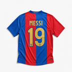 Maglia Barcellona Home 2006/07 Messi numero 19 retro blaugrana
