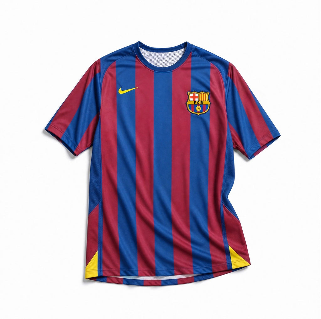 Maillot Messi Barcelone Domicile Ligue des champions 2005/06