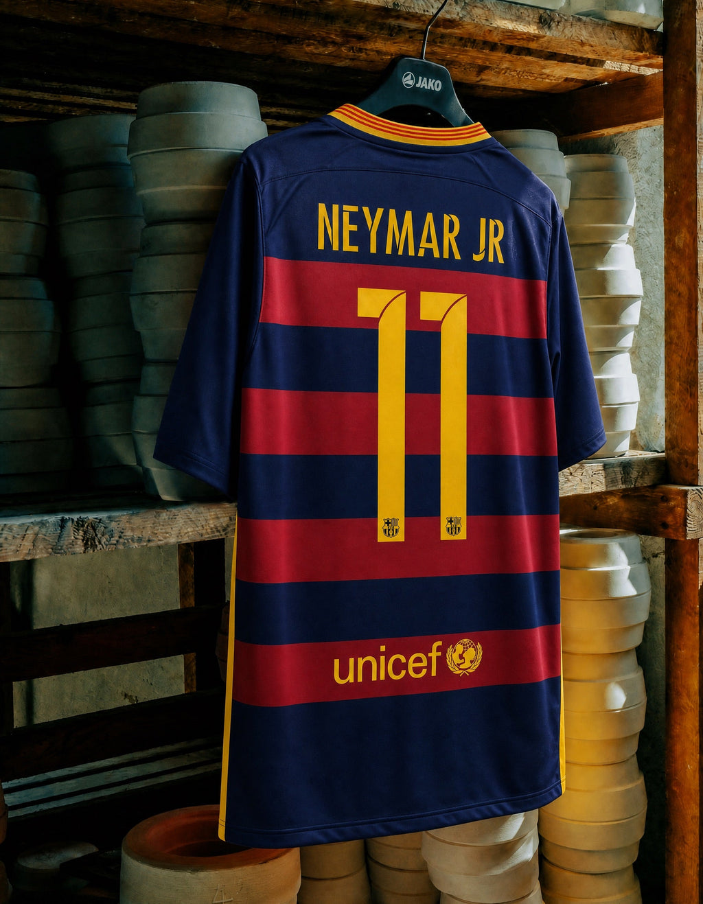 Maillot domicile Neymar du FC Barcelone 2015/16