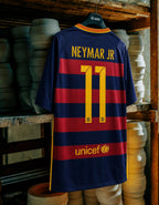 Maillot domicile Neymar du FC Barcelone 2015/16