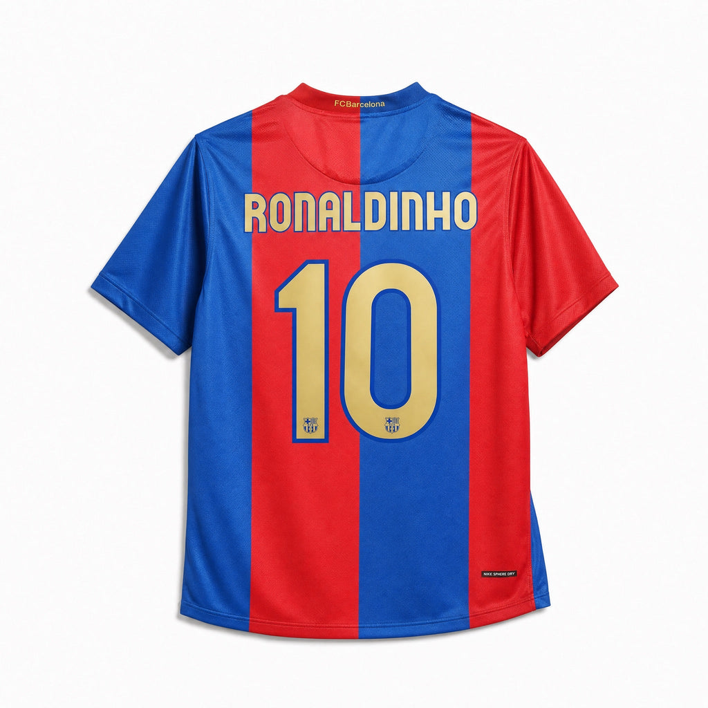 Ronaldinho Barcelona Home Jersey 2006/07