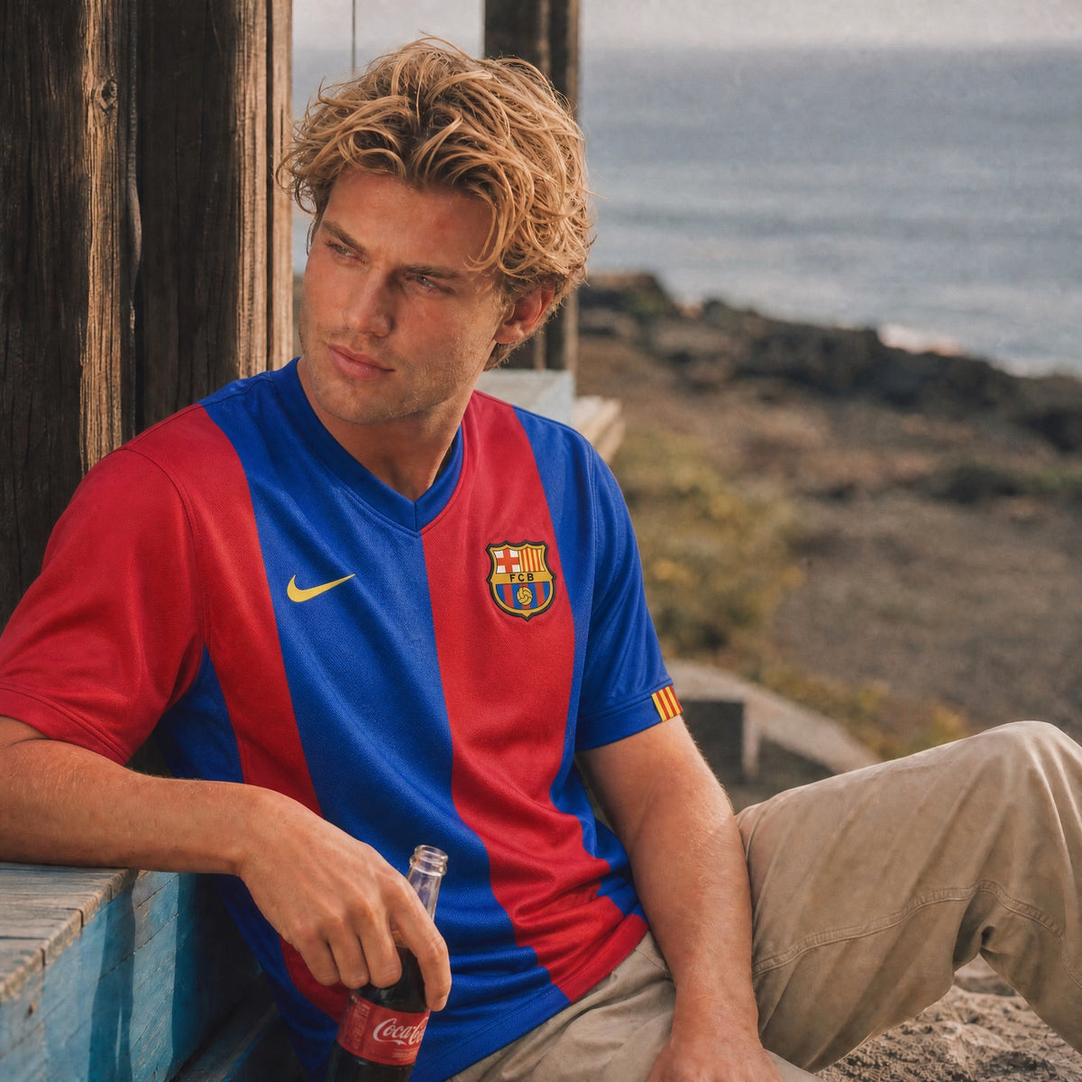 Trøje Ronaldinho Barcelona Hjemme 2006/07