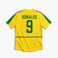 Trøje Ronaldo R9 Brasilien hjemme 2002