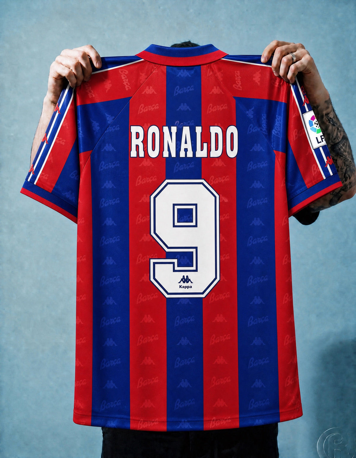 Trøje Ronaldo R9 Barcelona hjemme 1996/97