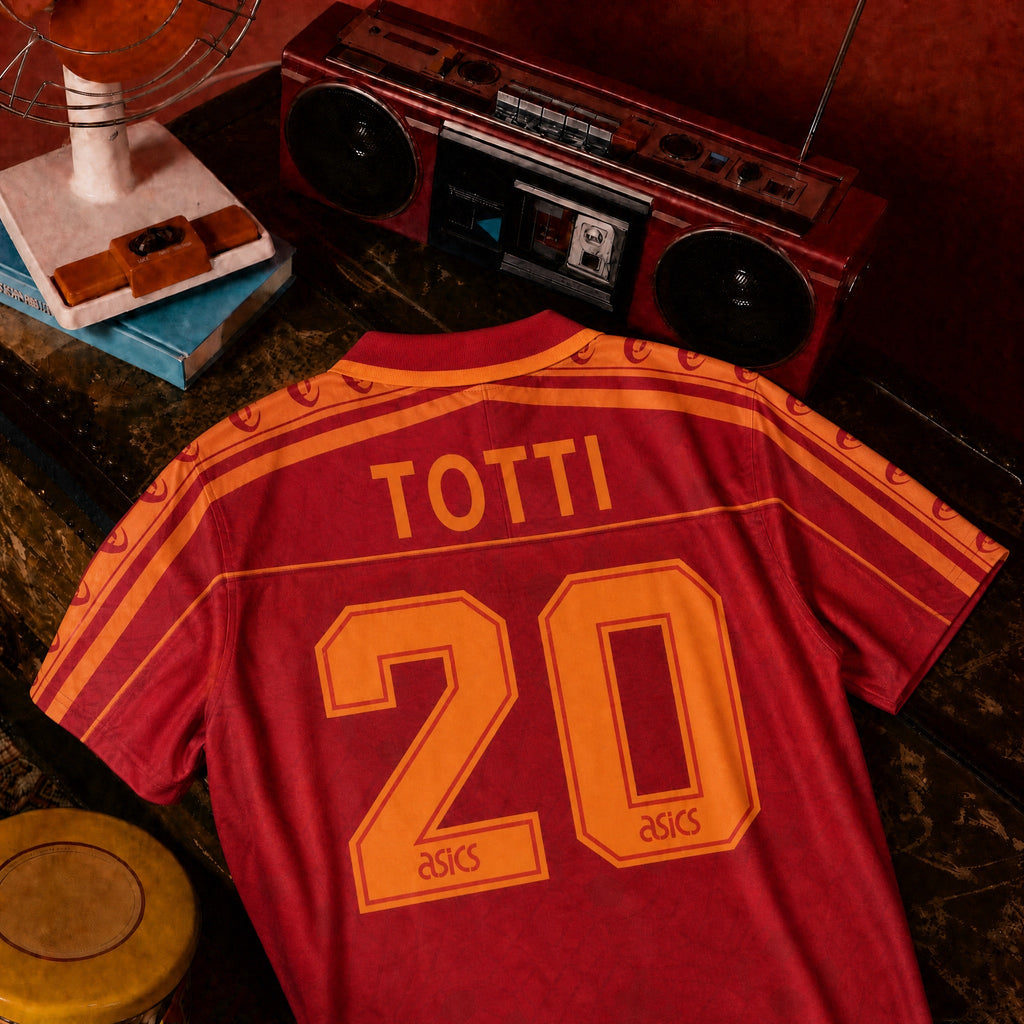 Totti Roma hjemmebanetrøje 1995/96