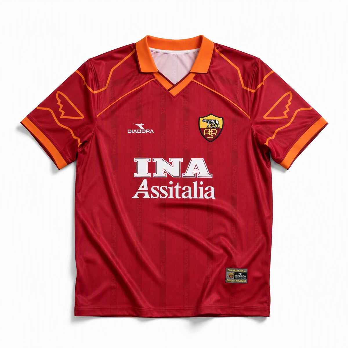 Totti Roma hjemmebanetrøje 1999/00