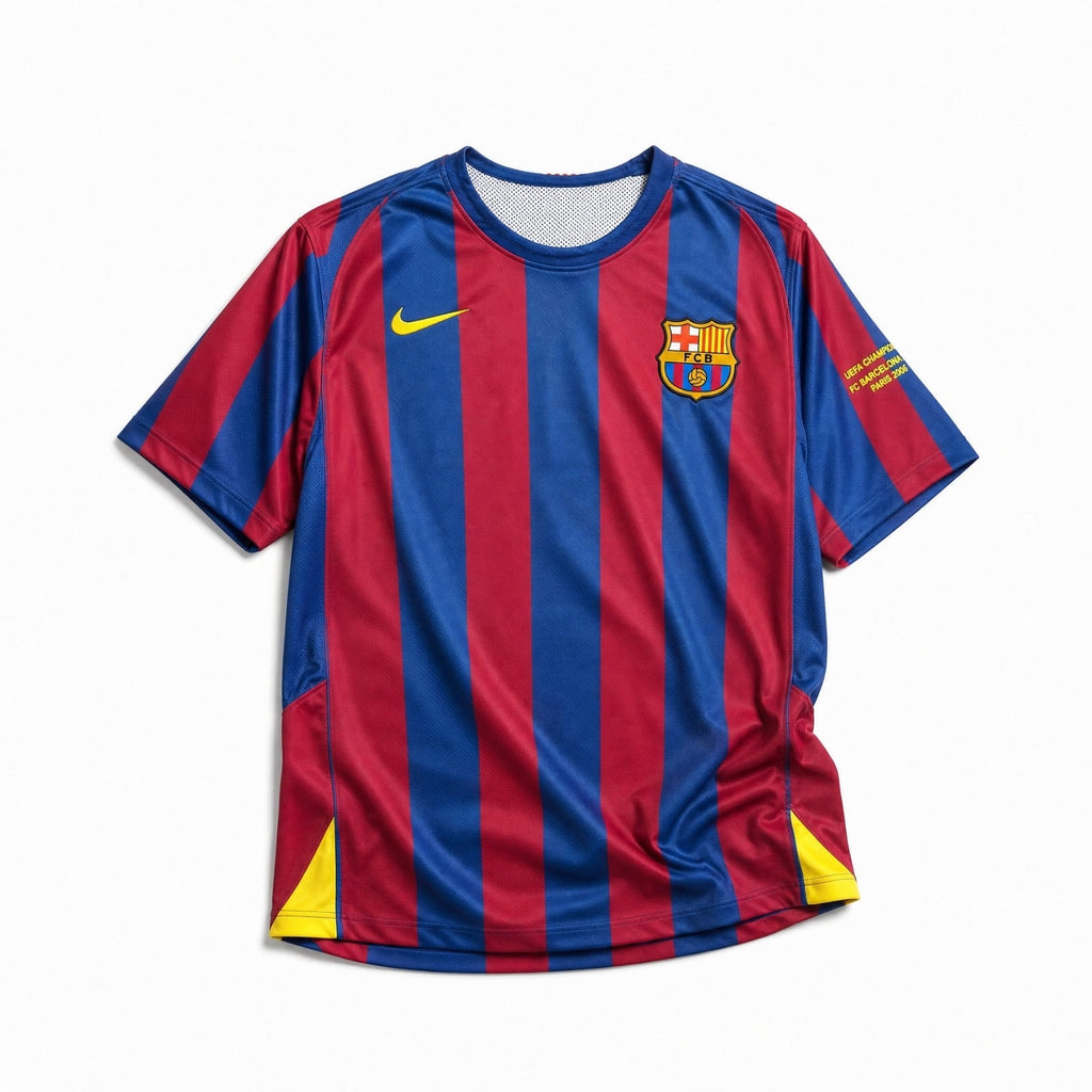 Barcelona Camiseta local de la Liga de Campeones 2005/06