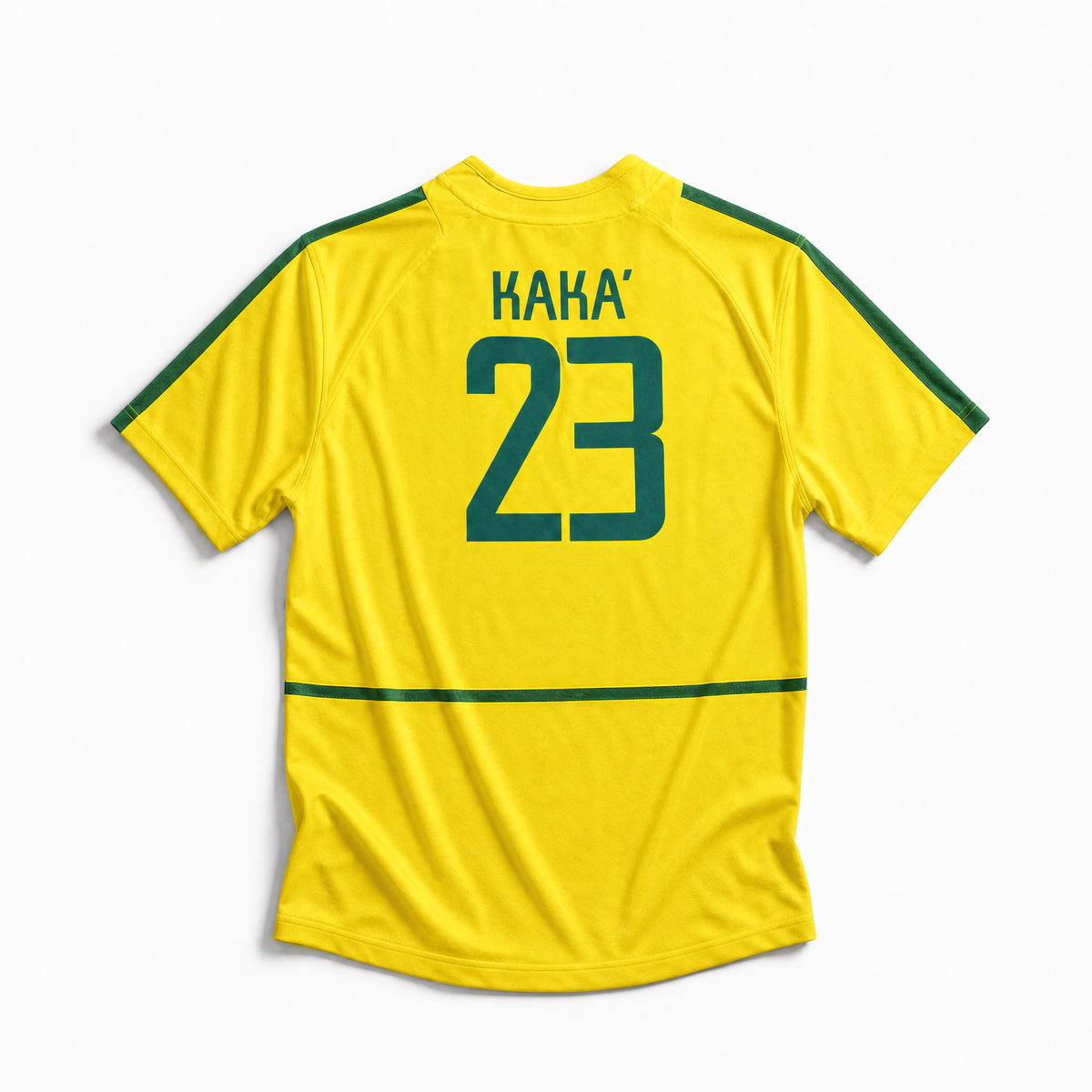 Trøje Kaká Brasilien Home 2002