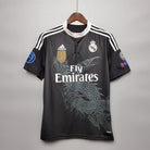 Maglia Real Madrid 2014/15 third nera con drago frontale vista frontale