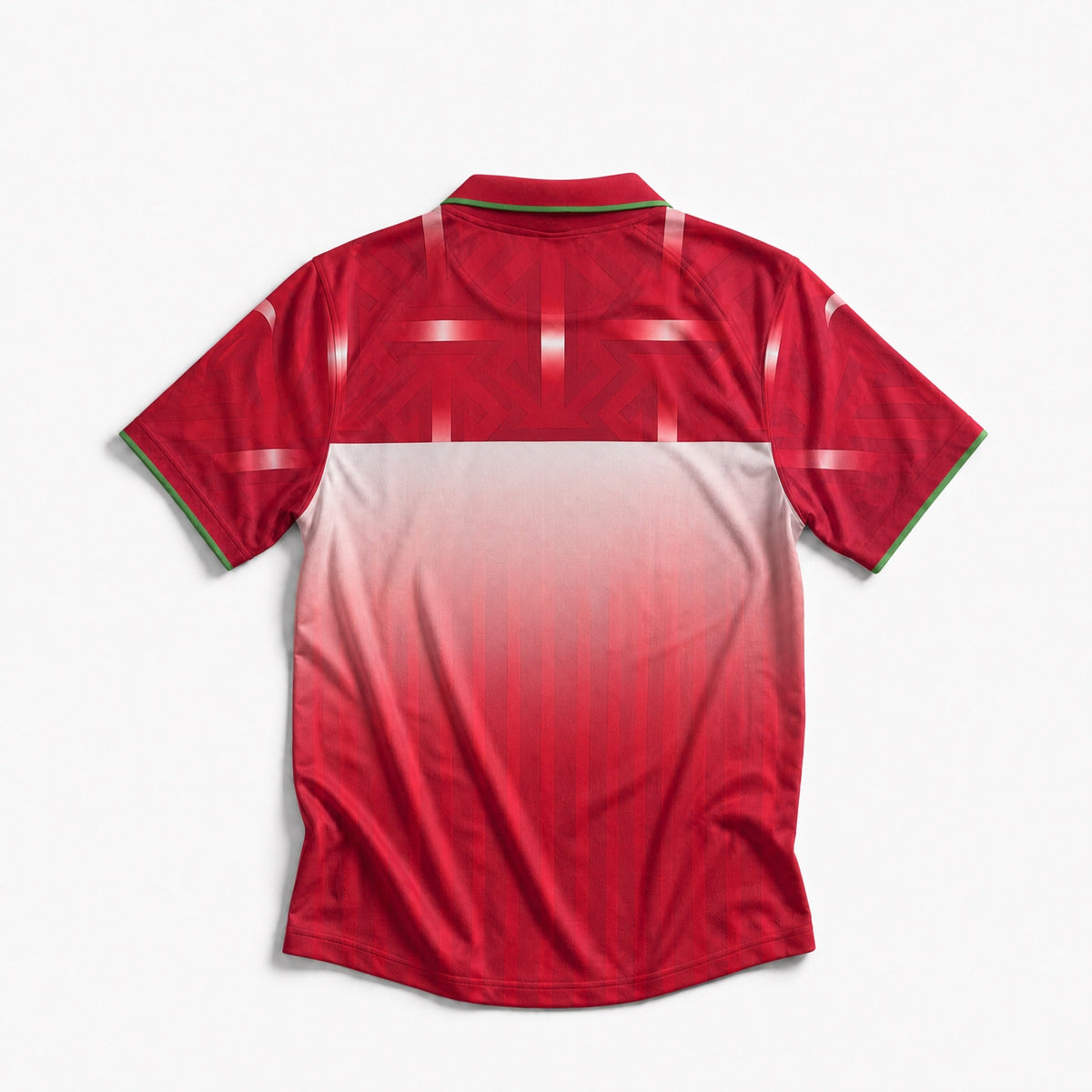 Retro della Maglia Home Marocco 1994 World Cup con sfumatura rossa.