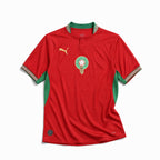 Maglia Home Marocco 2026 World Cup vista anteriore con stemma della nazionale.