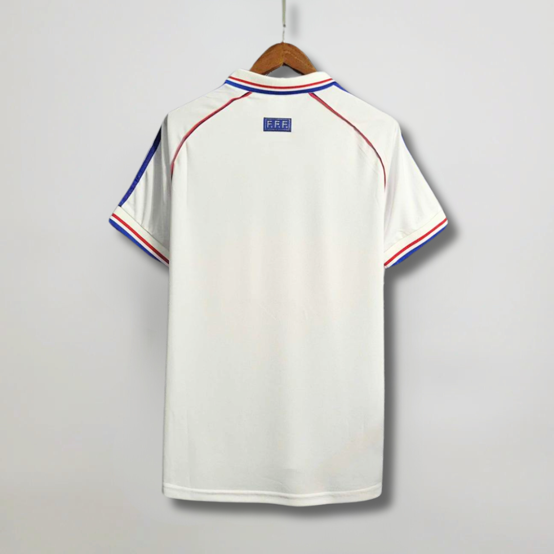 France Away White Jersey 1998