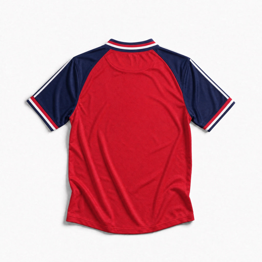Retro della Norvegia Maglia Home 1994 World Cup con stile classico vintage anni Novanta.