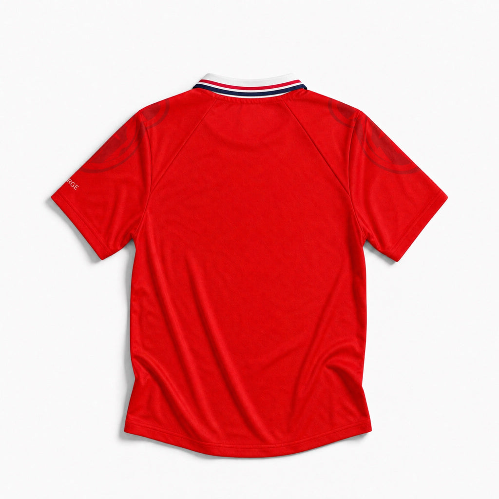 Retro della Norvegia Maglia Home 1997/98 World Cup con design vintage pulito.