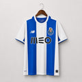 Porto maglia home 2017/18 vintage con strisce blu e bianche