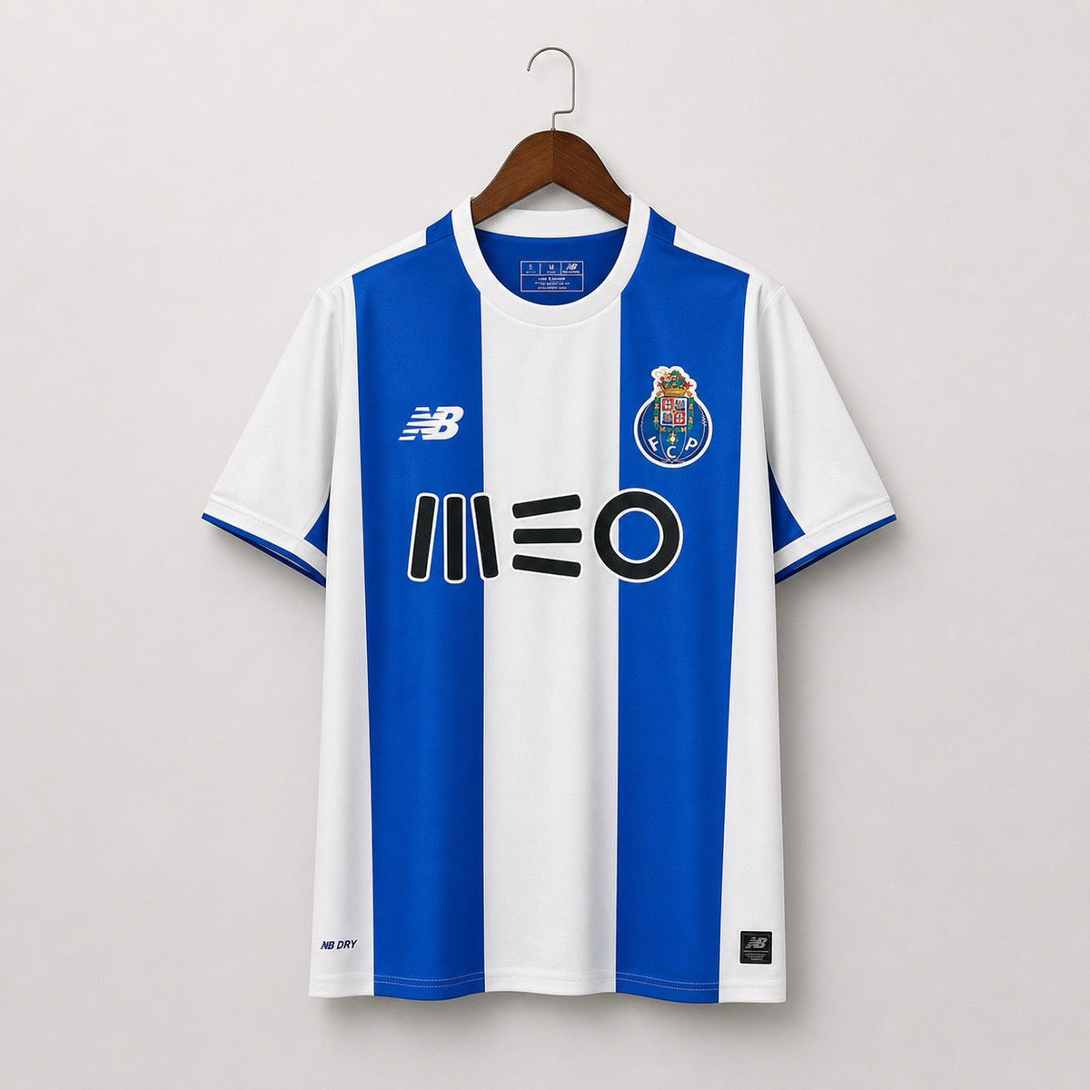 Porto maglia home 2017/18 vintage con strisce blu e bianche