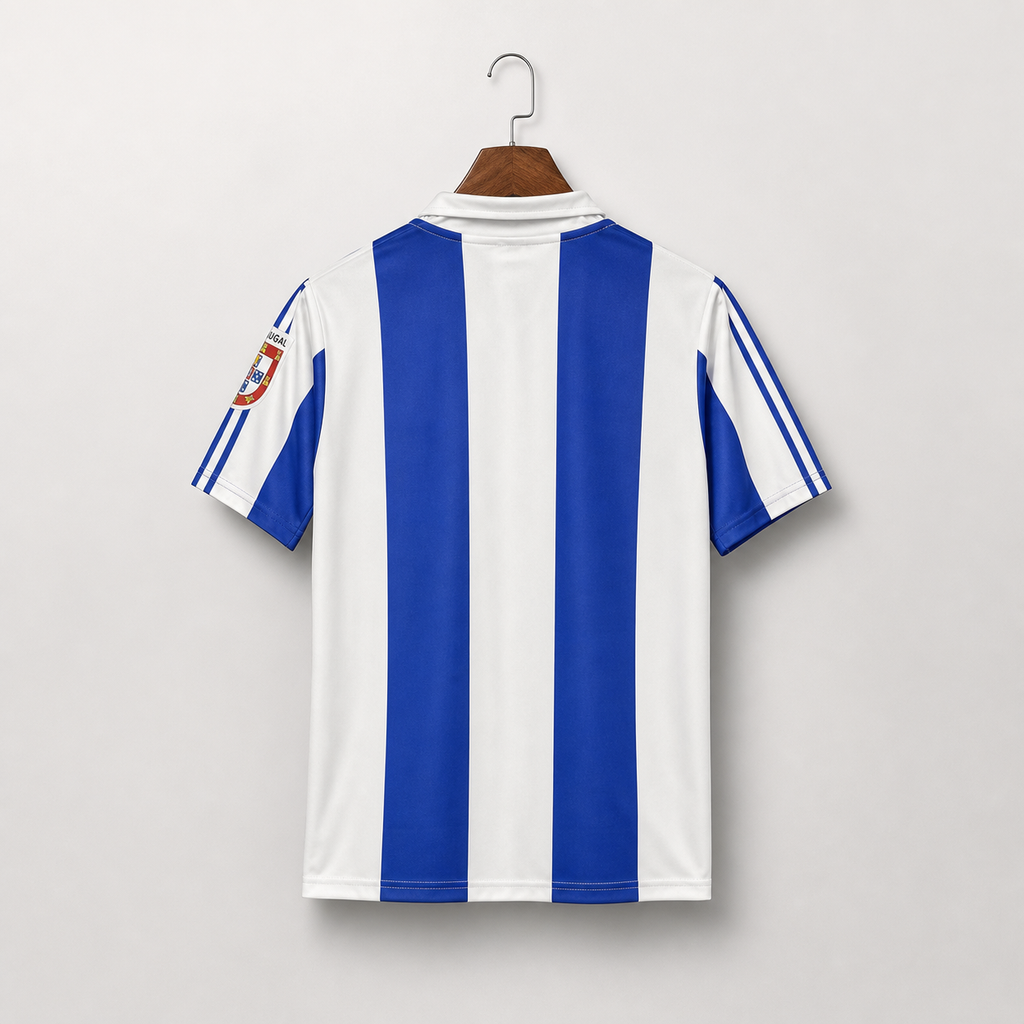 Retro Porto jersey home 1986/87 stile classico anni 80