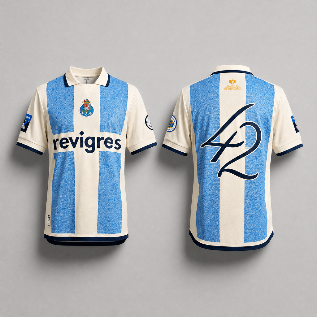 Jersey Porto speciale con dettagli vintage eleganti
