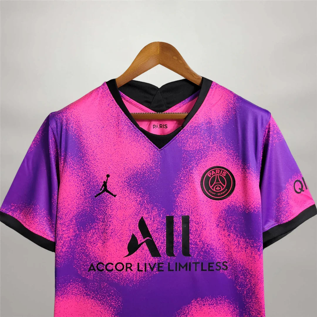 Neymar PSG Jordan Trøje Fjerde Spray 2020/21