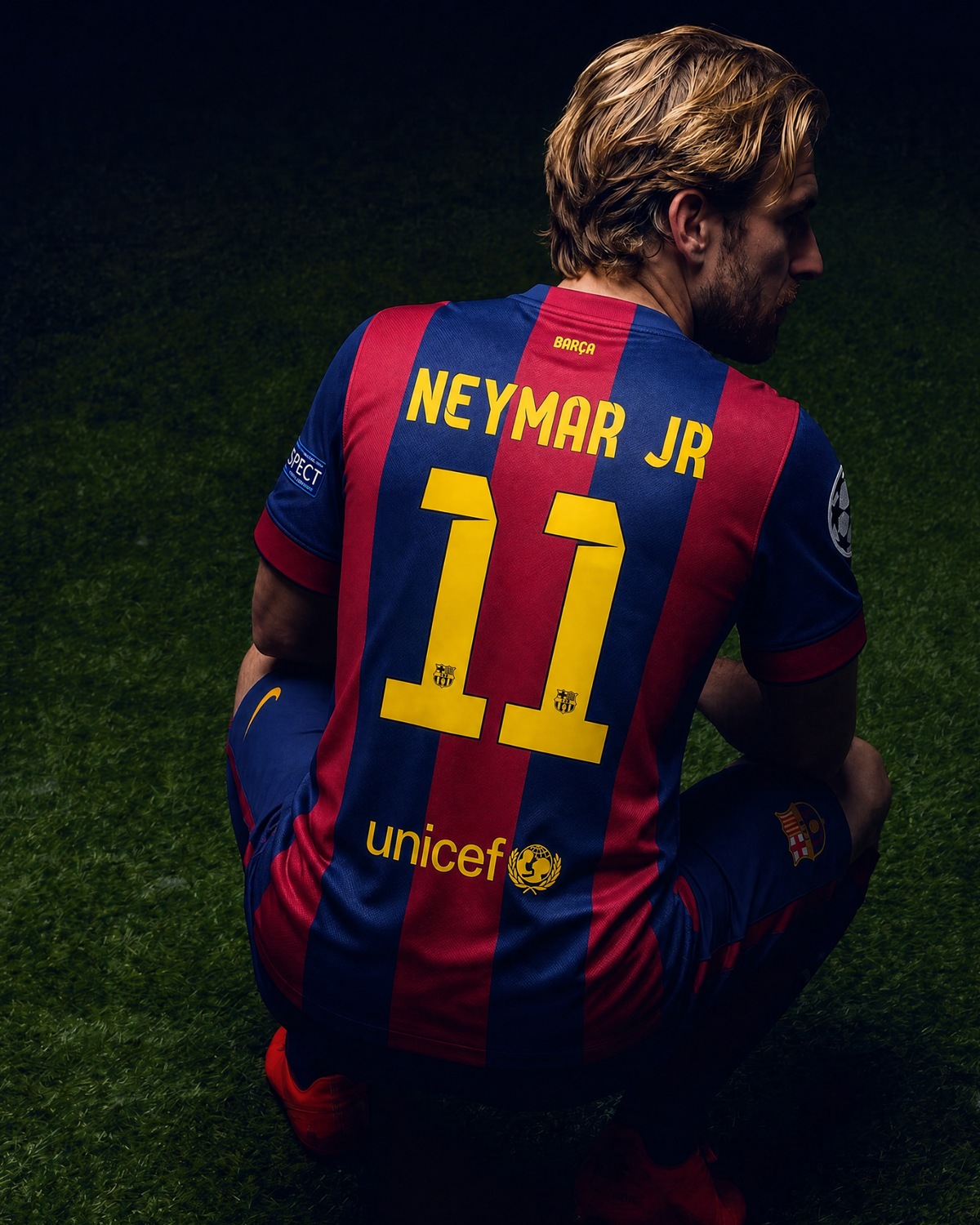 Barcelona Trøje Hjemme Finale i UCL 2014/15