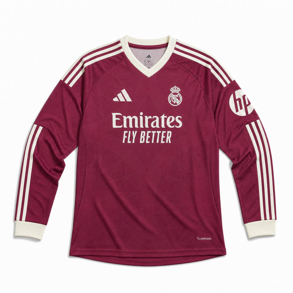 Tercera camiseta de manga larga del Real Madrid 2026/27