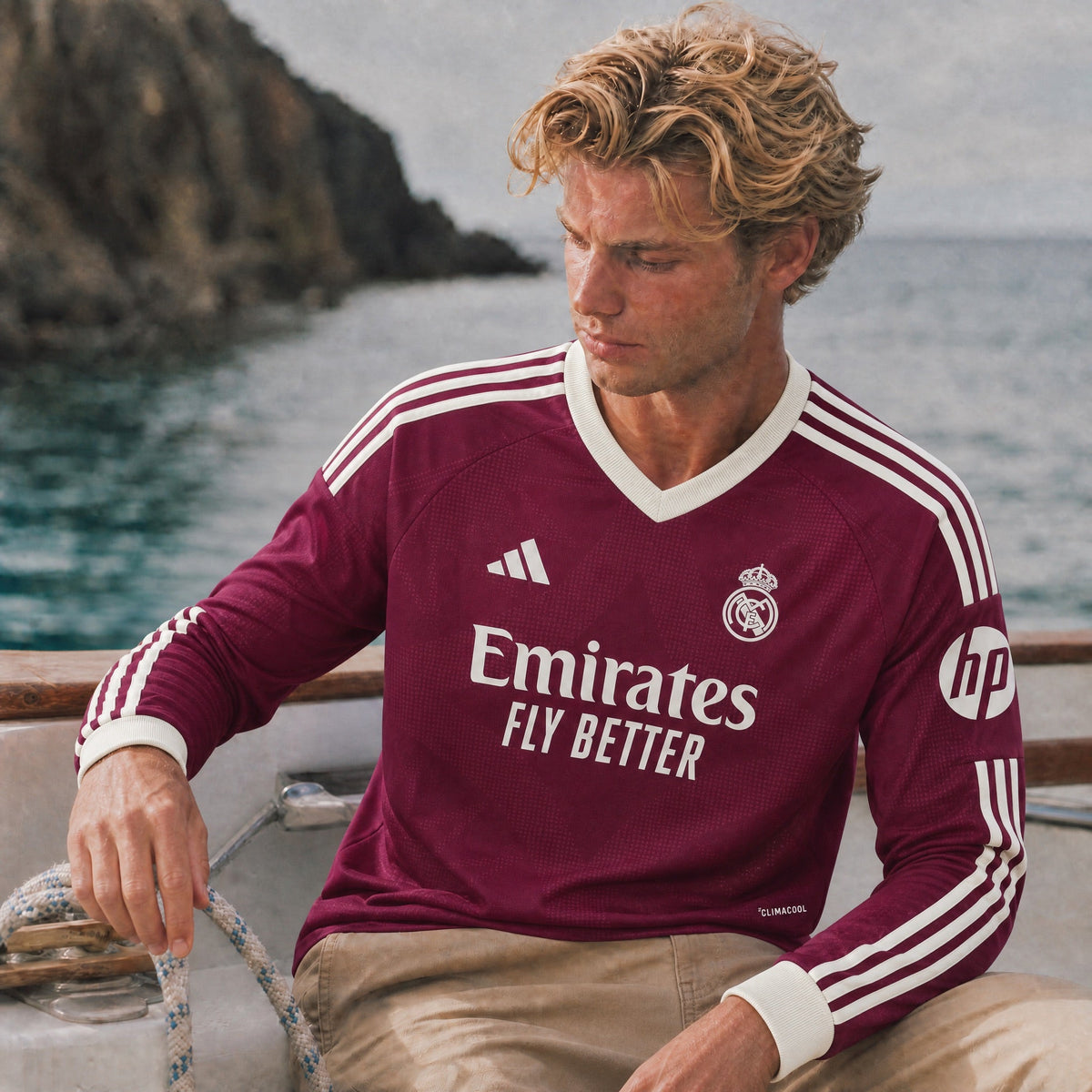 Tercera camiseta de manga larga del Real Madrid 2026/27