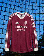 Tercera camiseta de manga larga del Real Madrid 2026/27