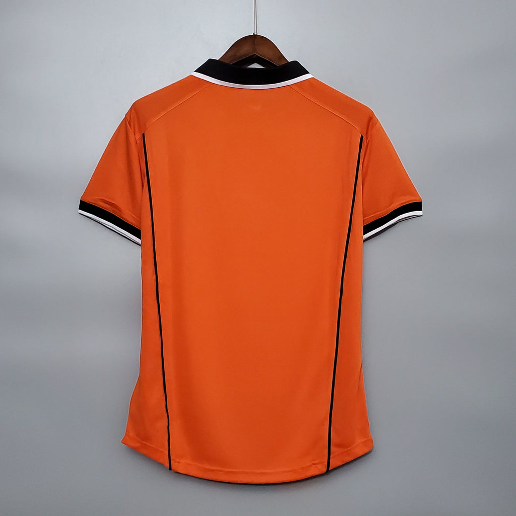 Retro maglia Olanda 1998 arancione senza nome