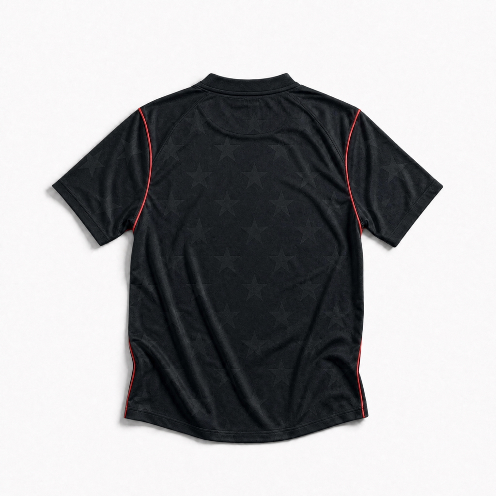 Retro maglia USA Away 2026 blu navy scuro stile World Cup host nation
