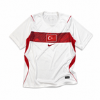 Turkey Maglia Away 2026 World Cup vista frontale design elegante chiaro
