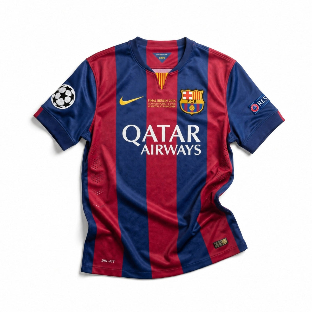 Trøje Messi Barcelona hjemme Final UCL 2014/15