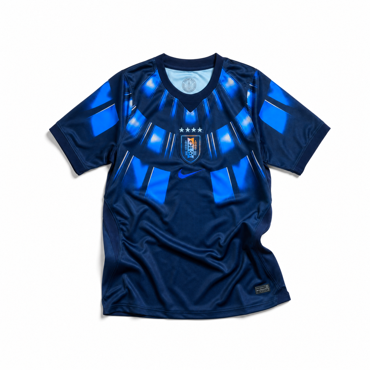 Uruguay Maglia Away 2026 World Cup dark blue black design front view
