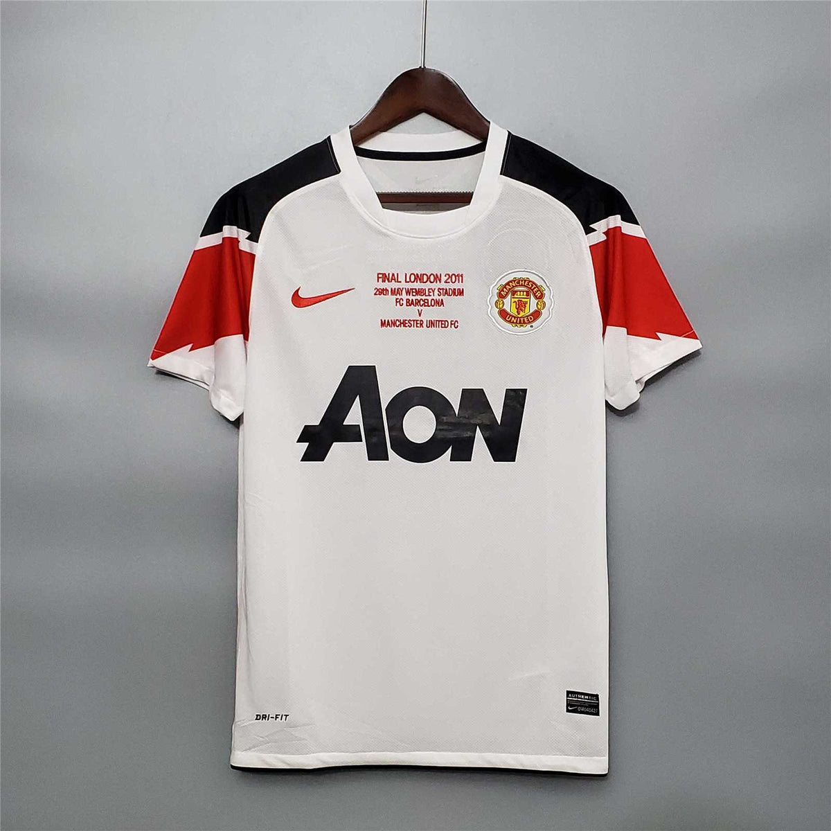 Man. United Camiseta visitante de la Liga de Campeones 2010/11