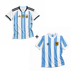 Maillot de l’Argentine domicile 1978 Victoire en Coupe du monde + Maillot de l’Argentine domicile Coupe du monde 2026