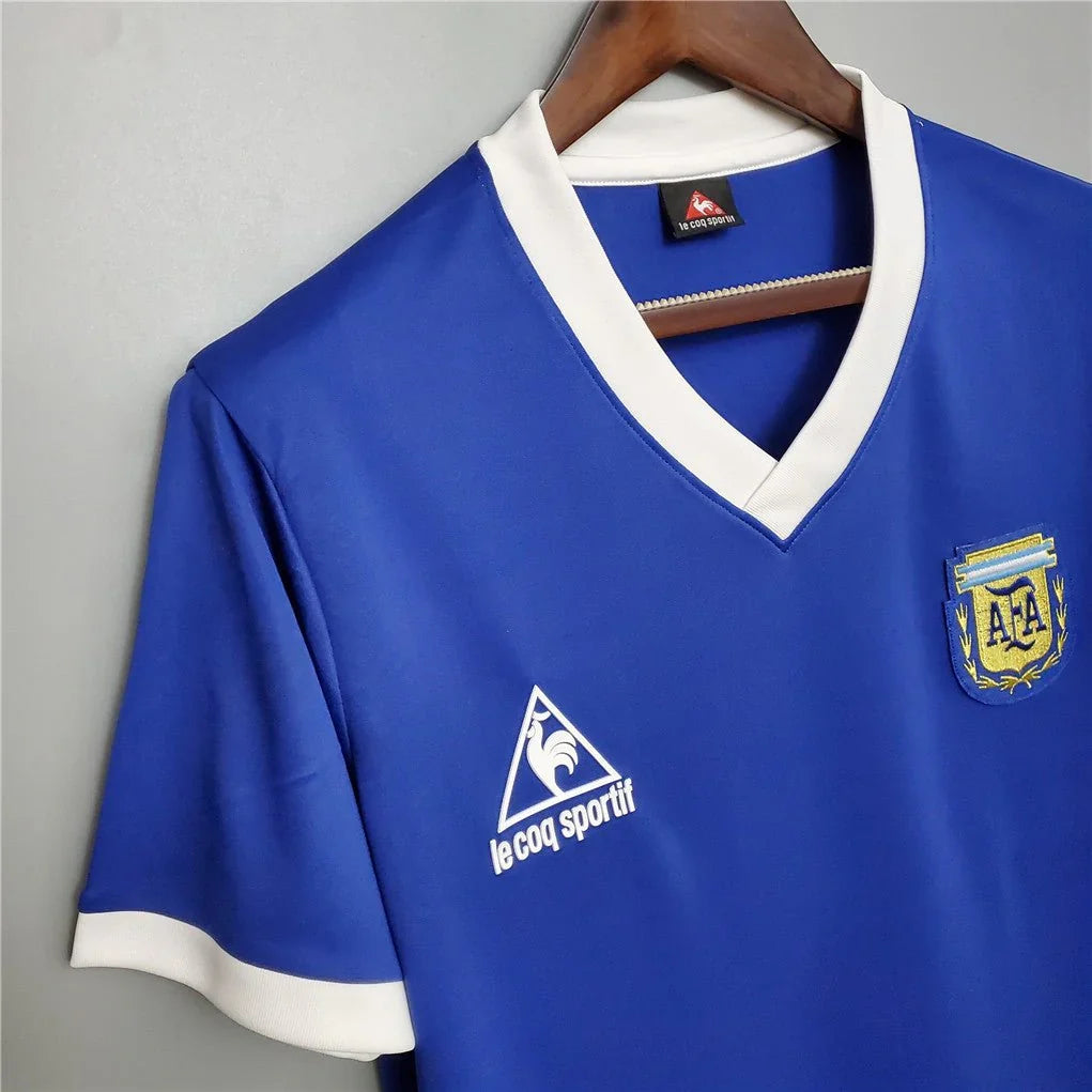 Trøje Maradona Argentina ude 1986