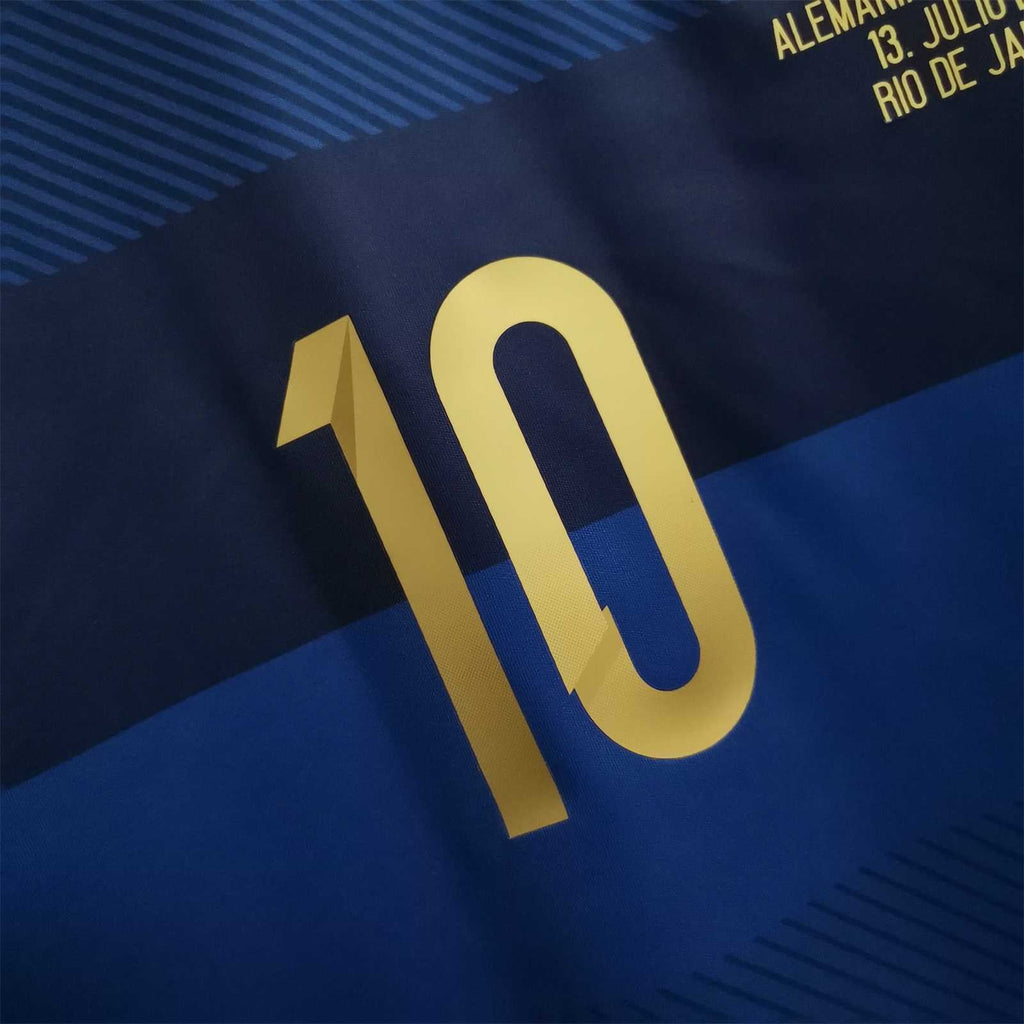 Argentina Maglia Away World Cup Final 2014 - Retro Soccer Kit