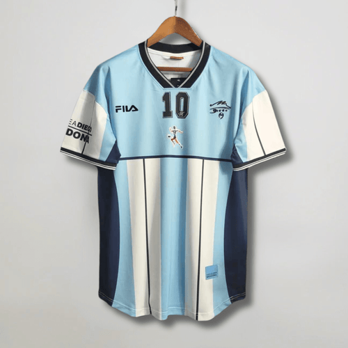 Argentina Maglia Maradona Commemorative 2001 - Retro Soccer Kit