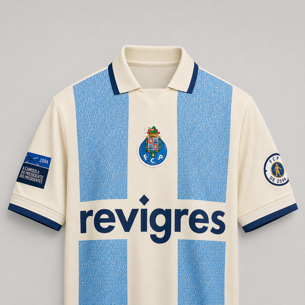 Porto maglia special edition 2025/26 bianco azzurra