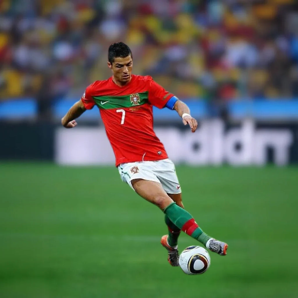 Cristiano Ronaldo CR7 Portugal Home Jersey 2010