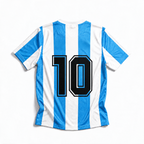 Maradona Argentina Home Jersey 1986 World Cup Victory