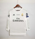 Real Madrid Jersey Home White Long 2015/16