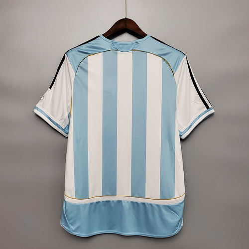 Camiseta de local de Argentina 2006 Copa del Mundo