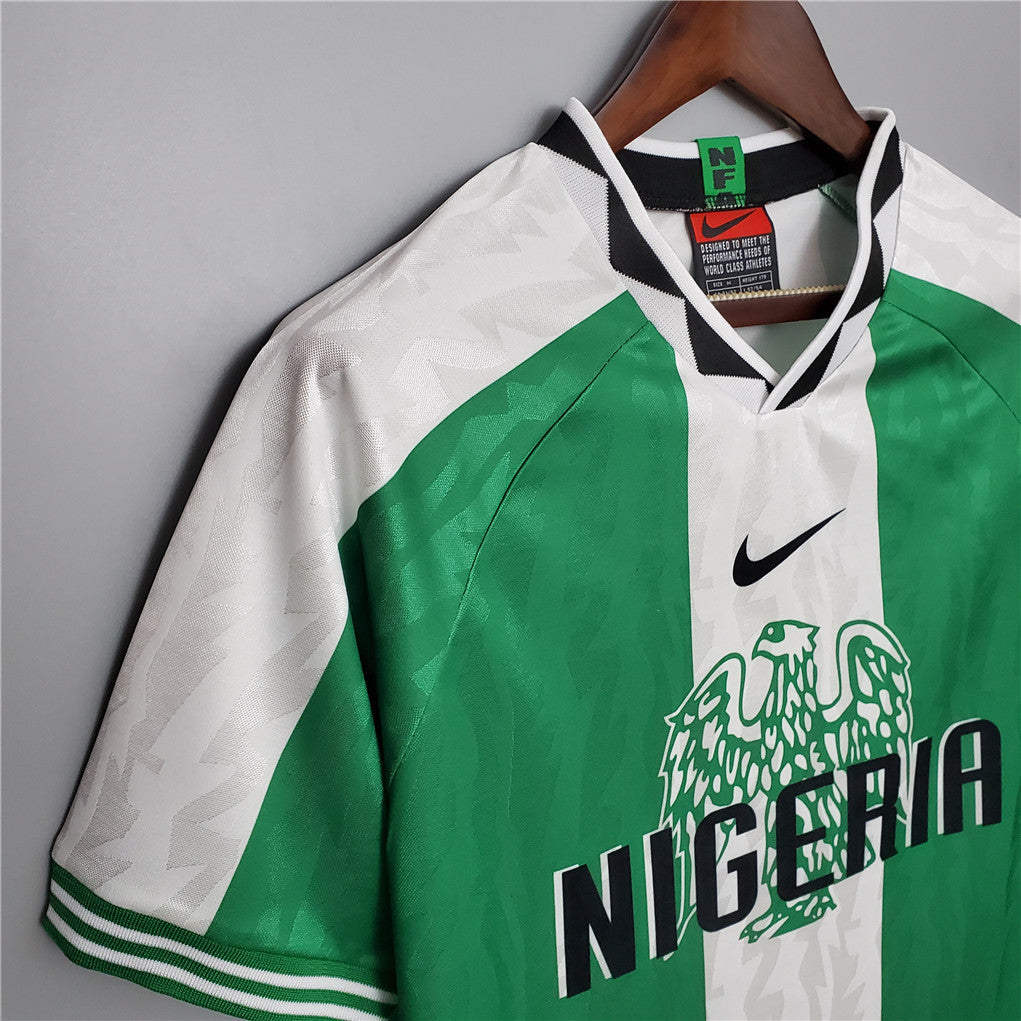 Maillot domicile du Nigeria 1996
